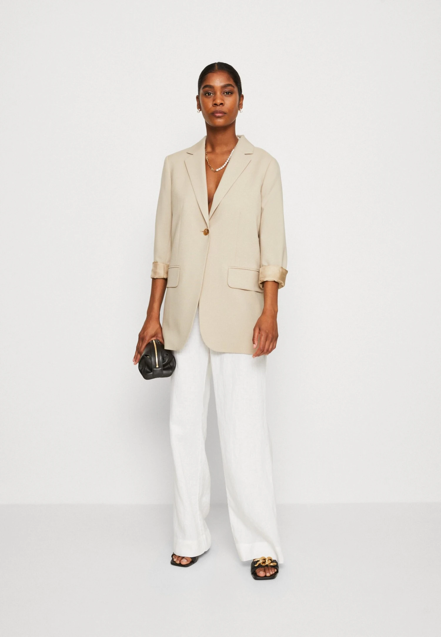 ARKET Short Coat - Sand 2 ARKET Short Coat - Sand - Image 2