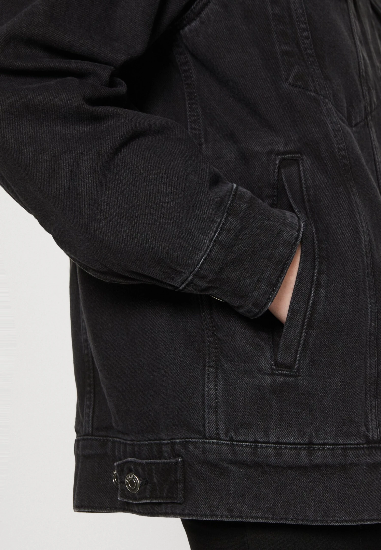 ARKET Short Coat - Black 6 ARKET Short Coat - Black - Image 6