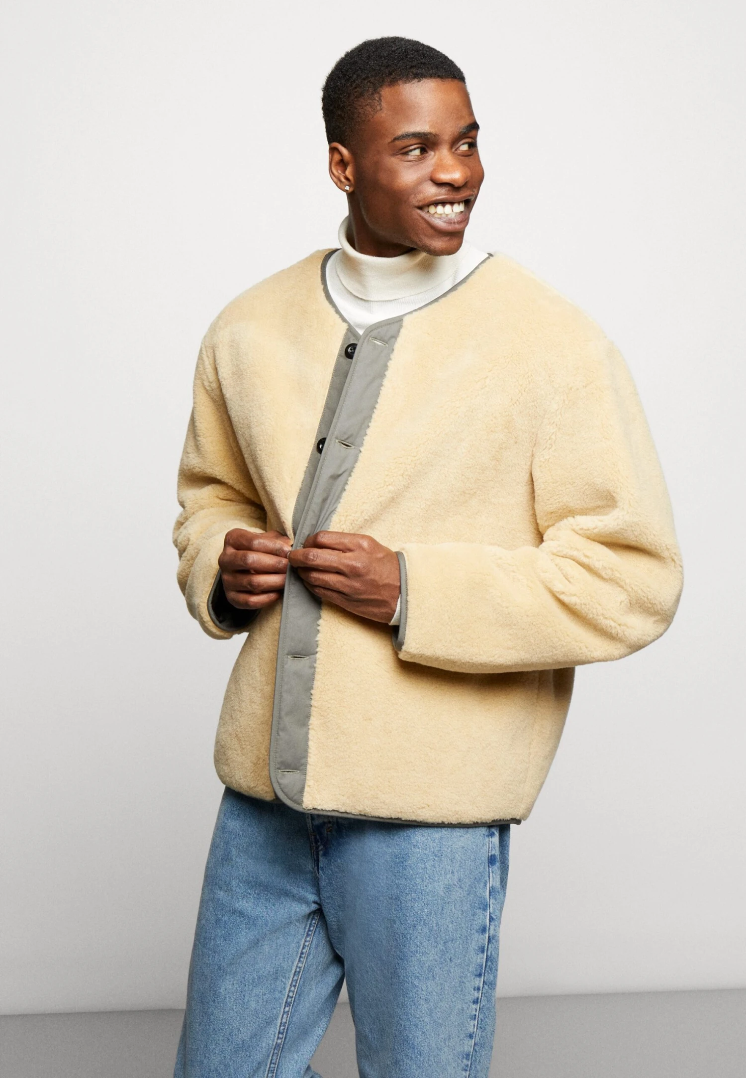 ARKET Winter Jacket - Off-White 4 ARKET Winter Jacket - Off-White - Image 4