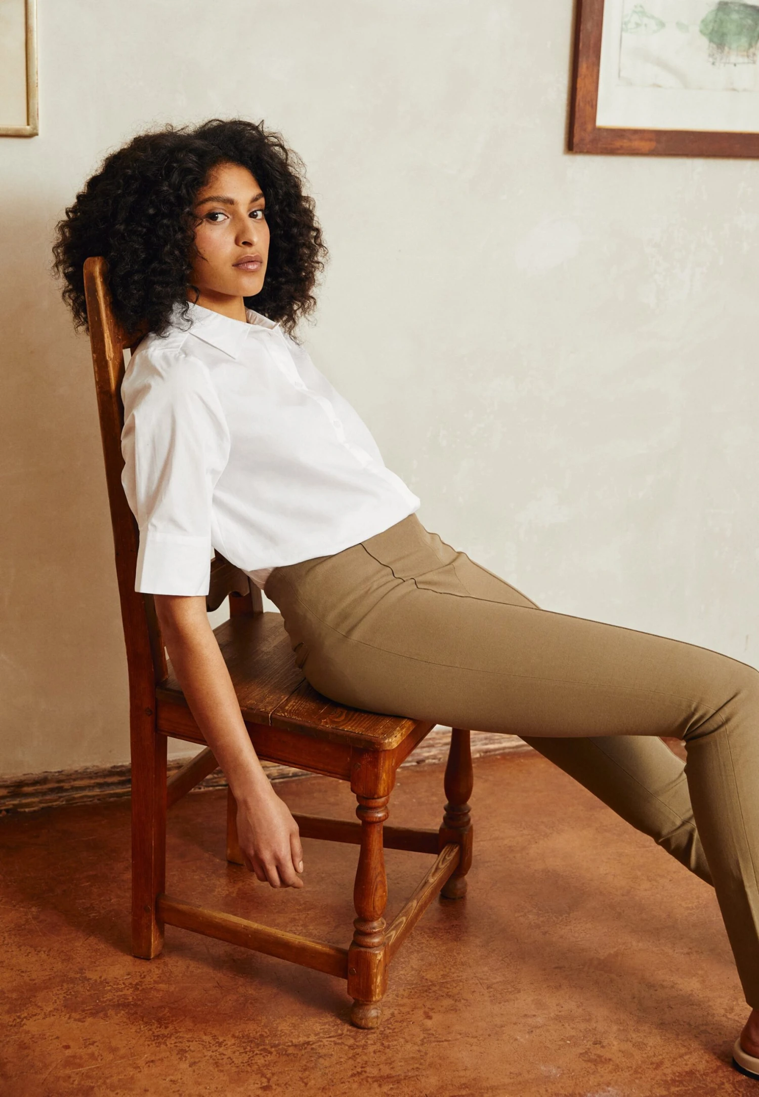 ARKET Trousers - Khaki 4 ARKET Trousers - Khaki - Image 4