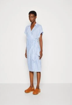 ARKET Day Dress - Blue/White