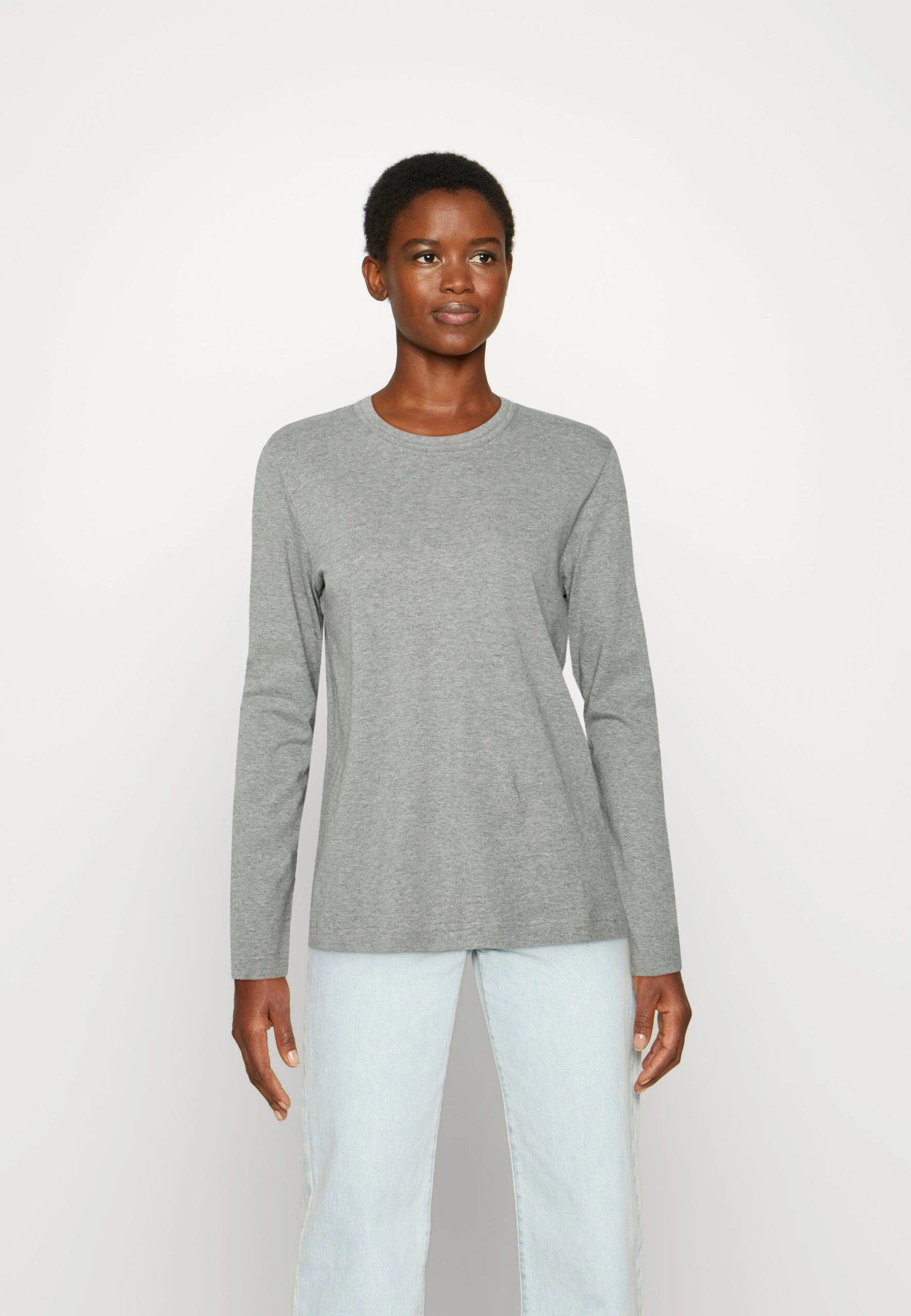 ARKET Long Sleeved Top - Grey Melange 1 ARKET Long Sleeved Top - Grey Melange