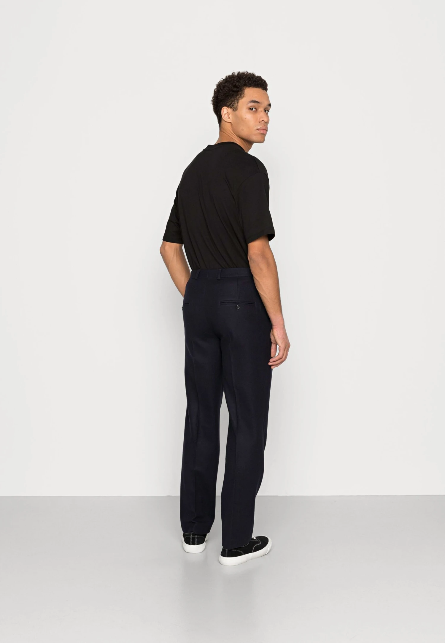 ARKET Trousers - Navy 3 ARKET Trousers - Navy - Image 3
