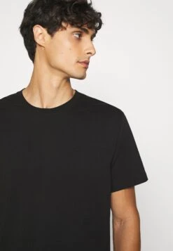 ARKET Basic T-Shirt - Black Dark -Arket 69174356652249f687008e22a0f1a1f6