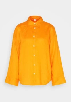 ARKET Button-Down Blouse - Orange -Arket 7883863b8599461c9e8bf1b6325d632f