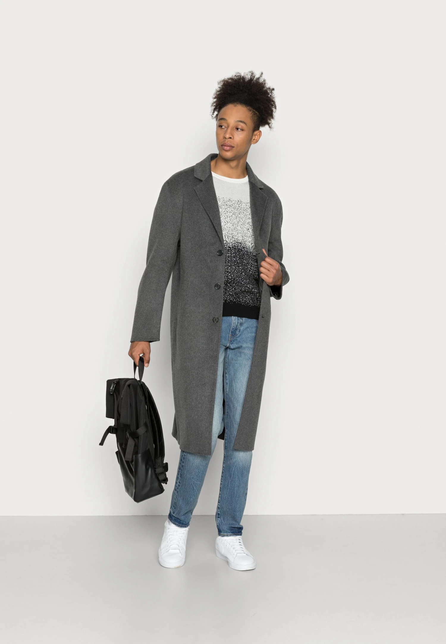 ARKET Classic Coat - Grey 2 ARKET Classic Coat - Grey - Image 2