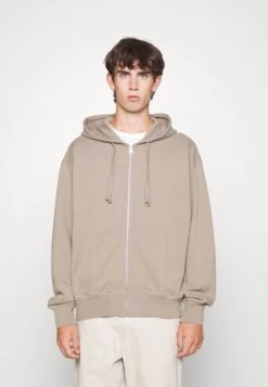 ARKET Zip-Up Sweatshirt - Mole