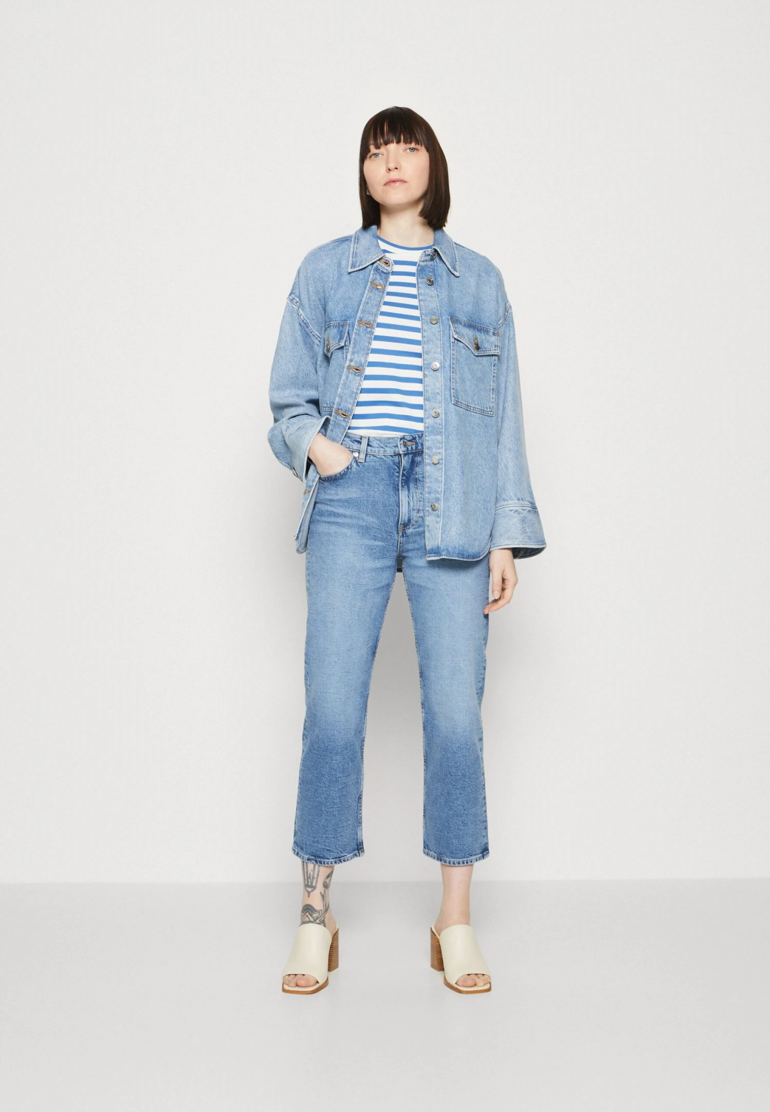 ARKET Straight Leg Jeans - Blue 2 ARKET Straight Leg Jeans - Blue - Image 2