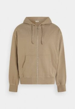 ARKET Zip-Up Sweatshirt - Mole -Arket 90c719bbfd88423b81e054bfe38ccbe9