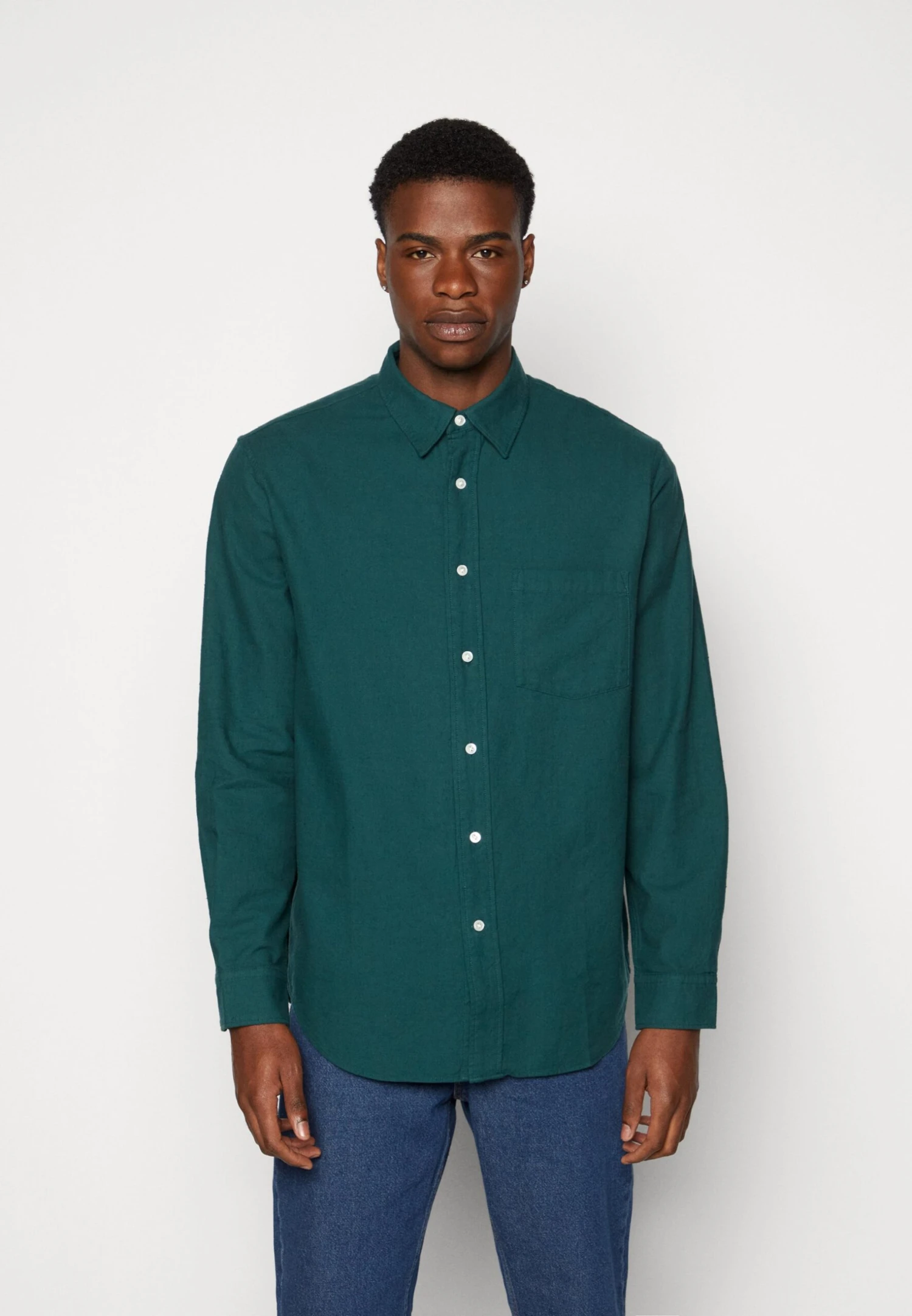 ARKET Shirt - Green Dark 1 ARKET Shirt - Green Dark