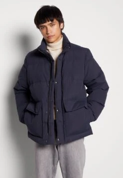 ARKET Down Jacket - Navy -Arket 9e7077c6314343d9bebfb5ec29b00d95