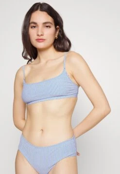 ARKET Bikini Top - Blue/White -Arket af736728e71b49b681a11e786fd0b25f