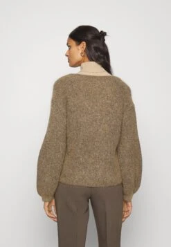 ARKET Jumper - Oat Melange With Gold -Arket b5ba1d596fef47a9928c926eb10b3650