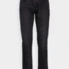 ARKET Straight Leg Jeans - Washed Black