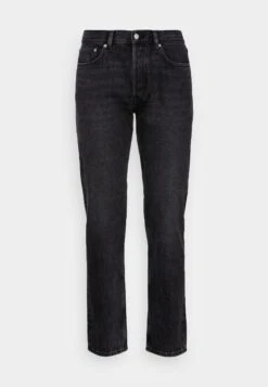 Arket 37 ARKET Straight Leg Jeans - Washed Black