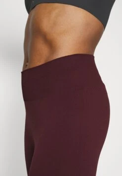 ARKET Leggings - Burgundy -Arket b8fd7589981f4d03bb2983704c60b7c7