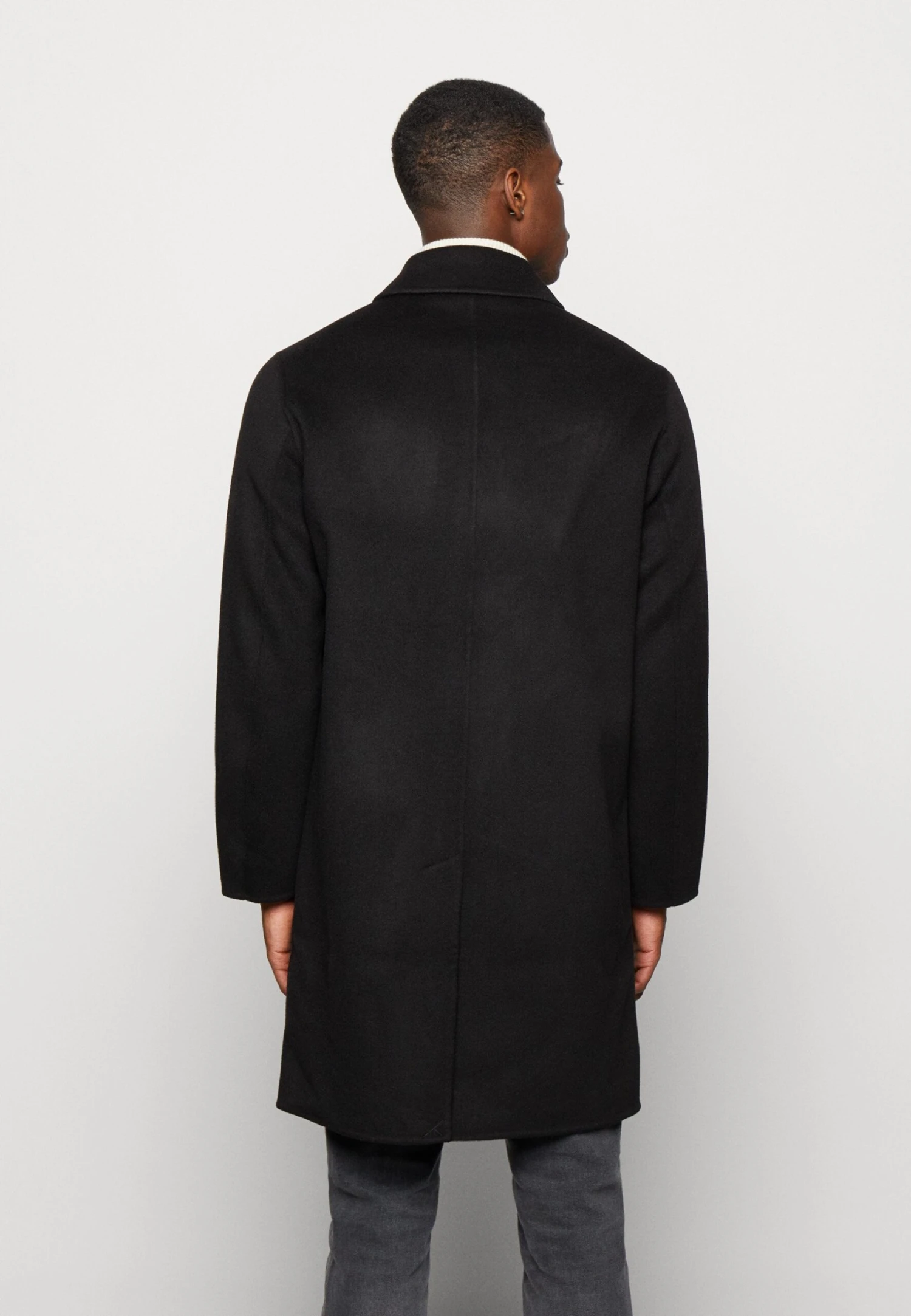 ARKET Classic Coat - Black 3 ARKET Classic Coat - Black - Image 3