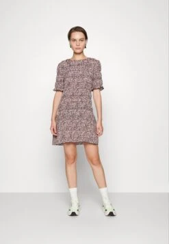 ARKET Day Dress - Black/Pink