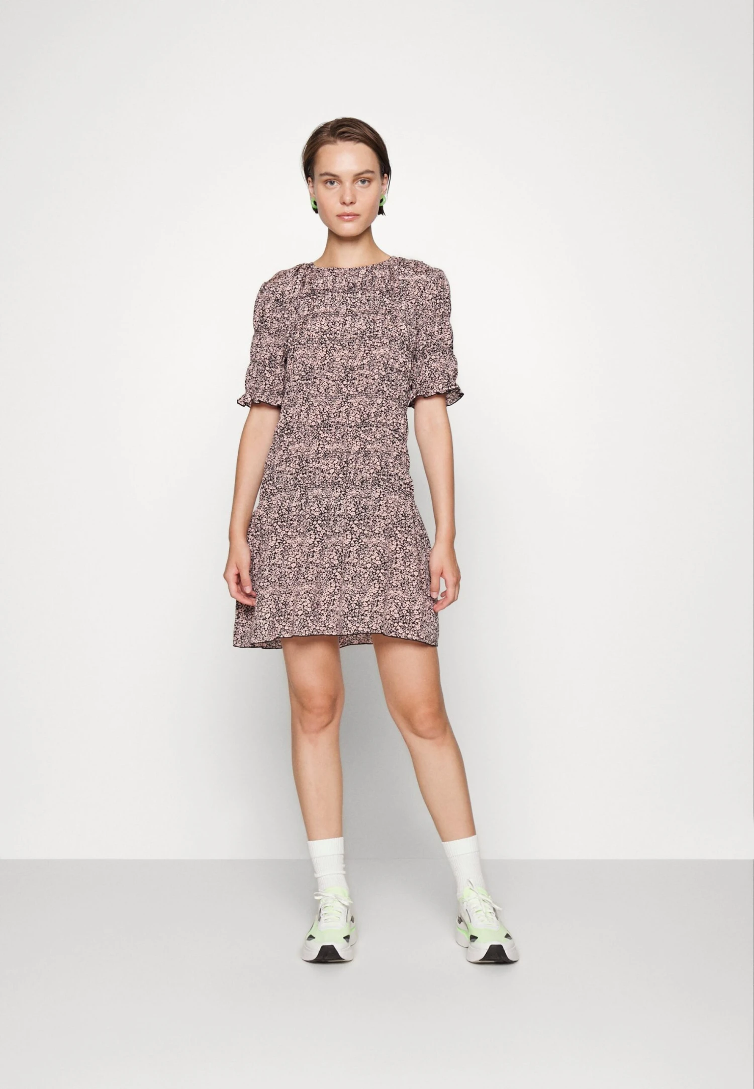 ARKET Day Dress - Black/Pink 1 ARKET Day Dress - Black/Pink