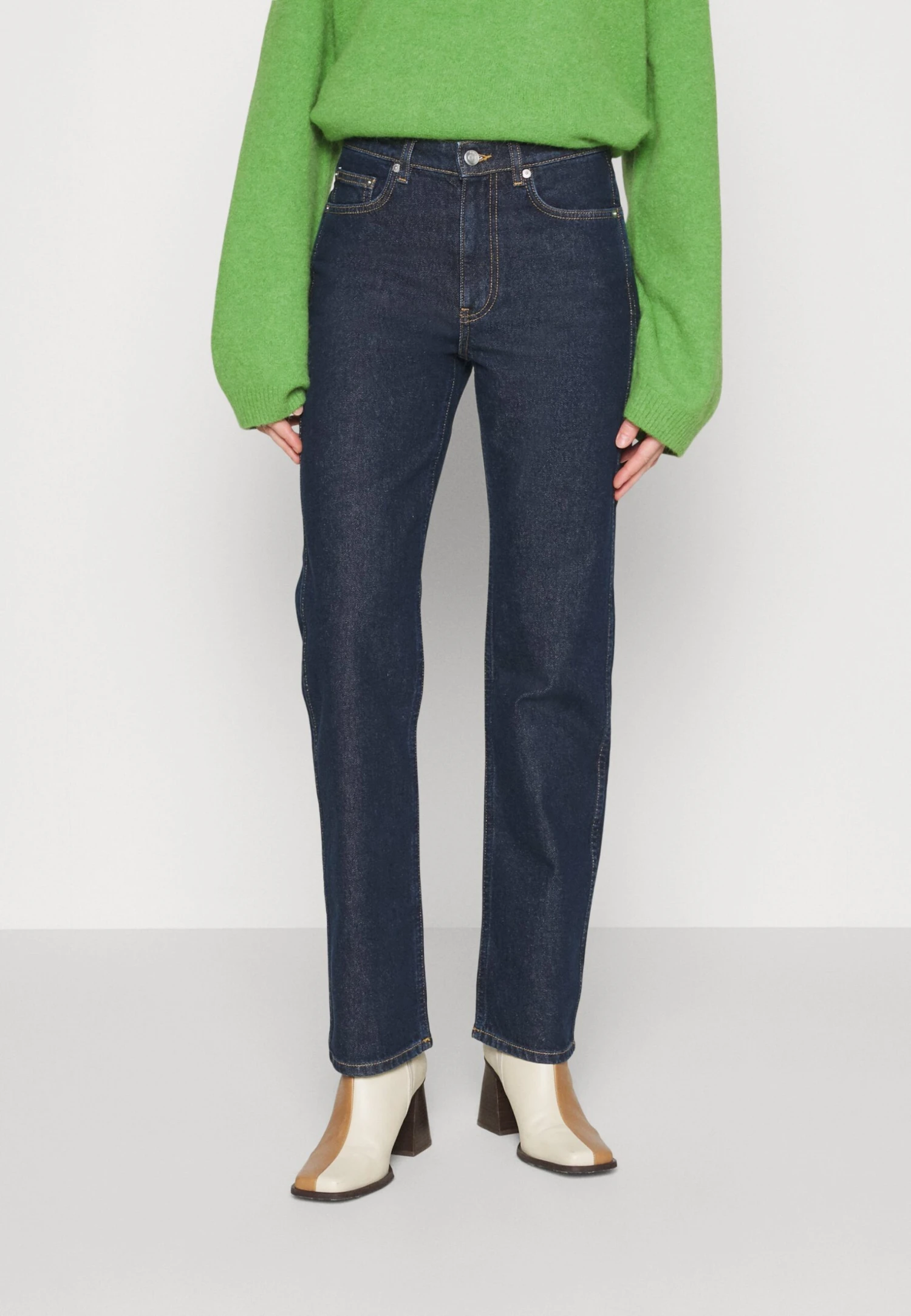 ARKET Straight Leg Jeans - Dark Blue 1 ARKET Straight Leg Jeans - Dark Blue