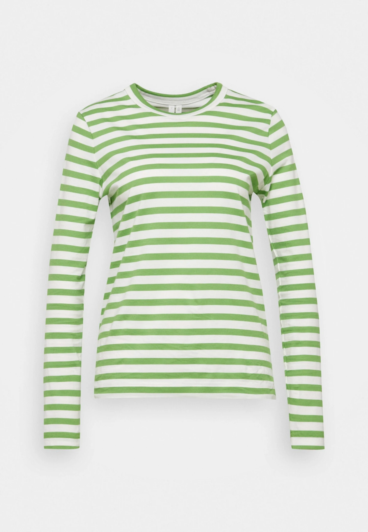 ARKET Long Sleeved Top - Green/Off White Stripe 5 ARKET Long Sleeved Top - Green/Off White Stripe - Image 5