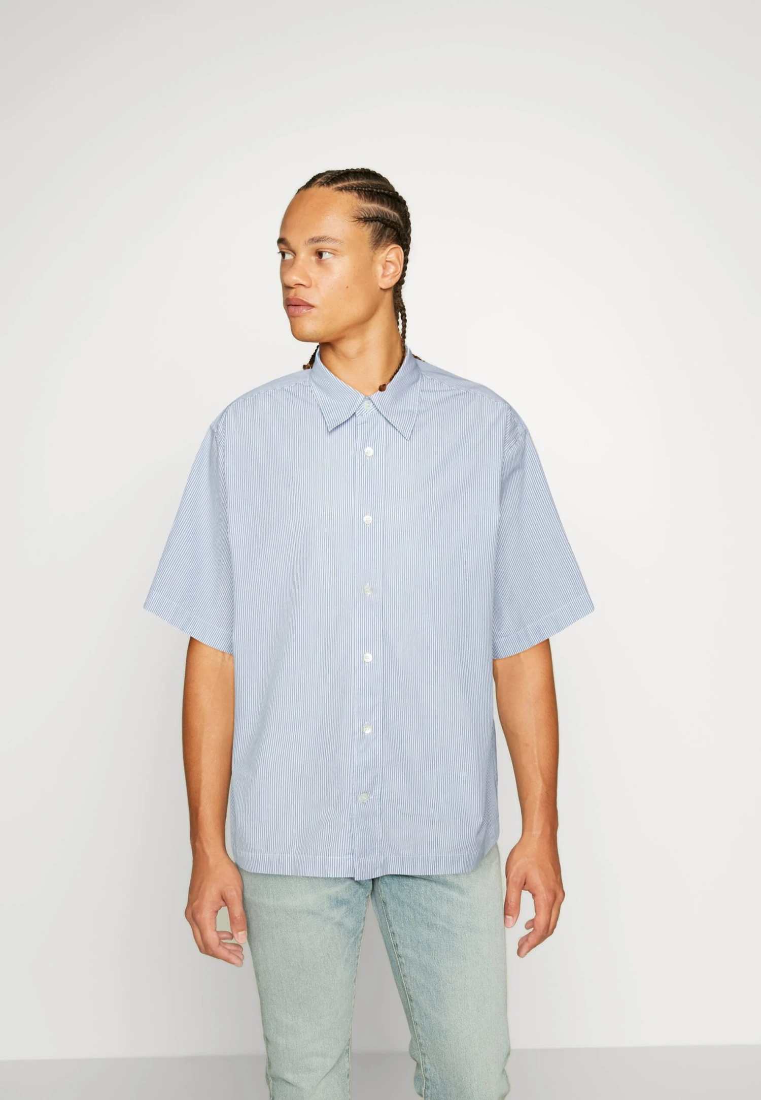 ARKET Shirt - Blue Stripe 1 ARKET Shirt - Blue Stripe