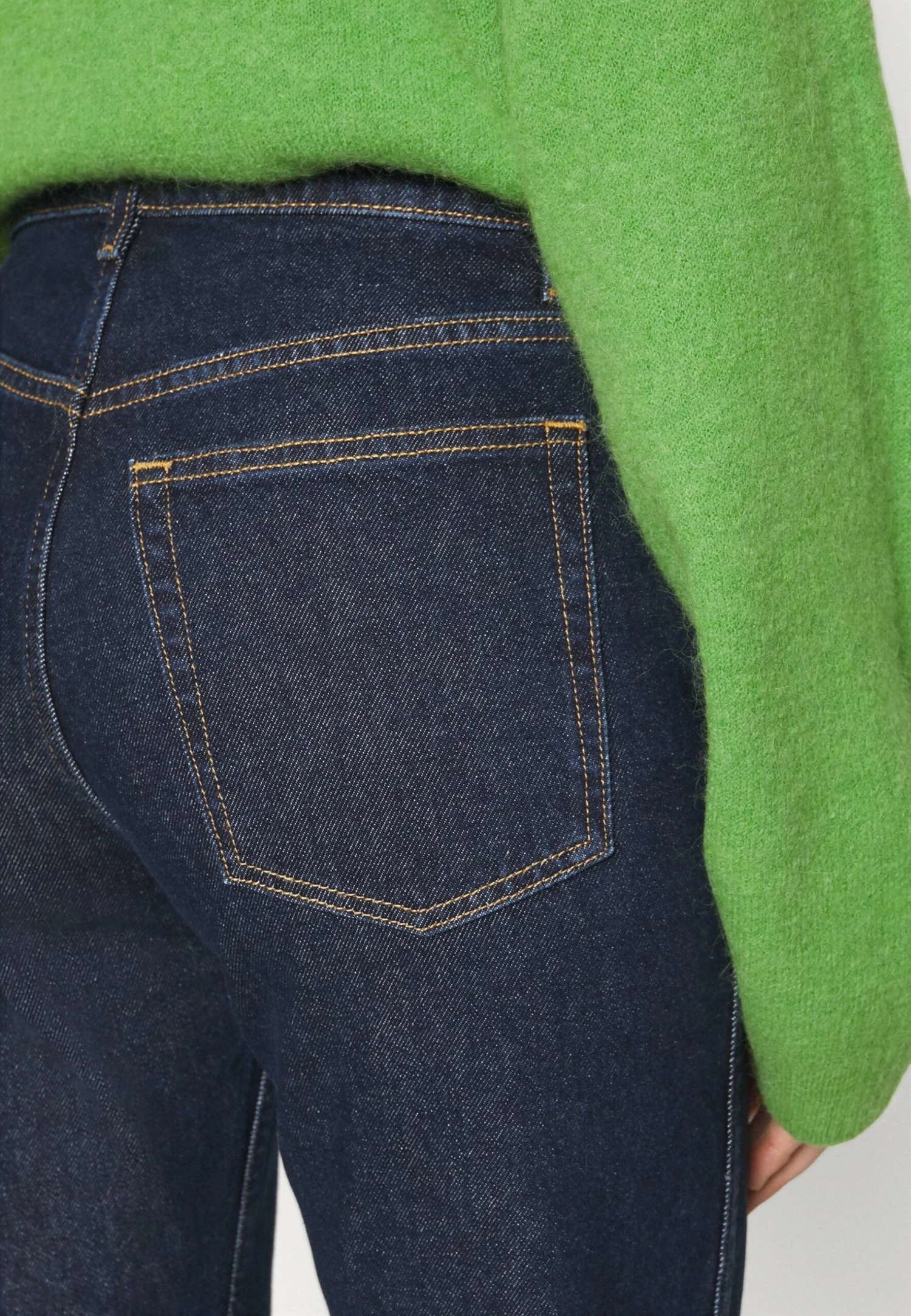 ARKET Straight Leg Jeans - Dark Blue 5 ARKET Straight Leg Jeans - Dark Blue - Image 5