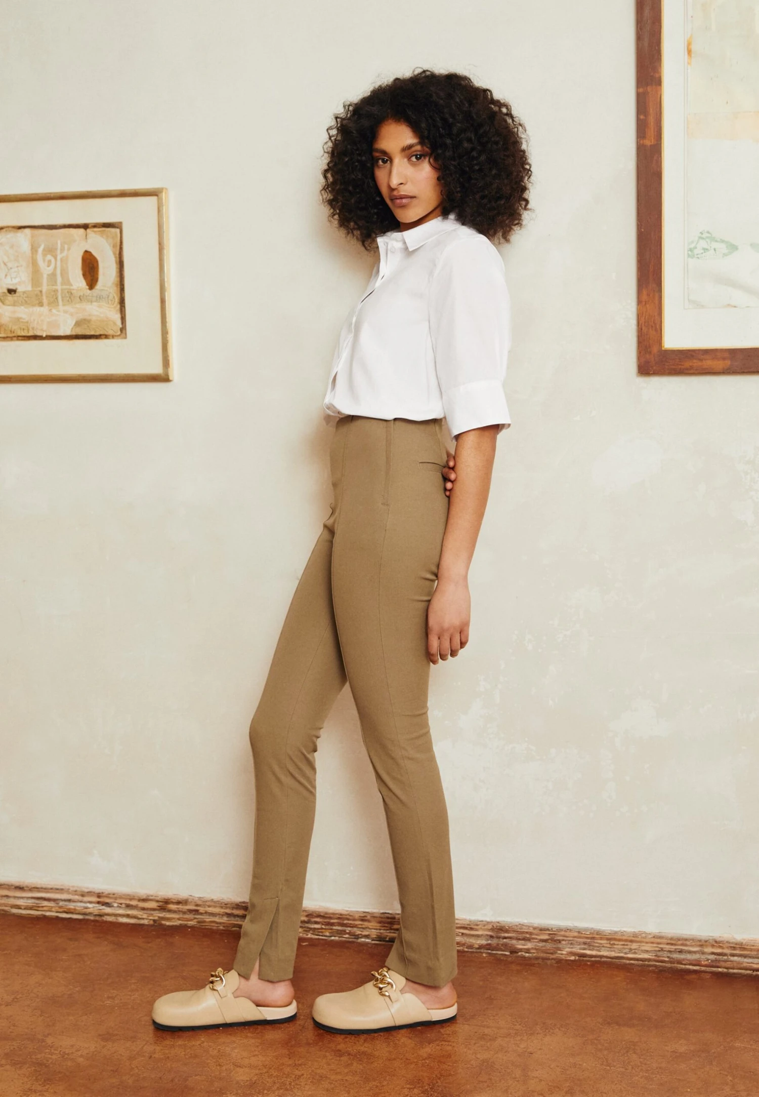 ARKET Trousers - Khaki 1 ARKET Trousers - Khaki