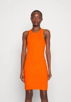 Arket 7 ARKET Jersey Dress - Orange